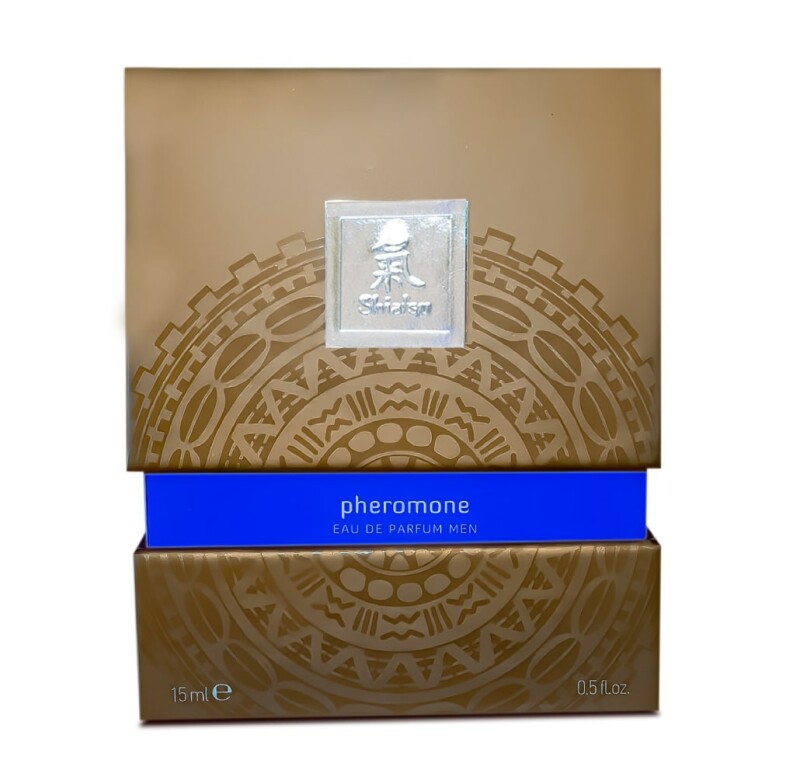 Парфуми чоловічі з феромонами HOT Shiatsu Darkblue, 15 мл - Зображення 4