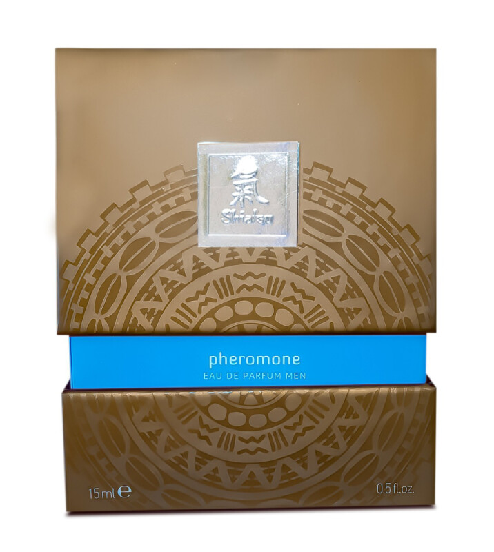 Парфуми чоловічі з феромонами HOT Shiatsu lightblue, 15 мл - Зображення 3