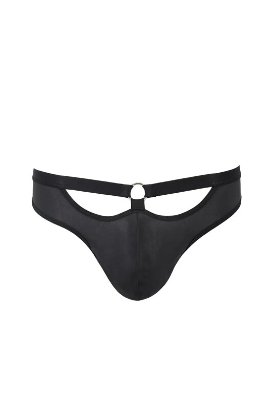 Чоловічі труси бріфи Slip Open Joe, L/XL, з інтимним вирізом, чорного кольору - Зображення 1