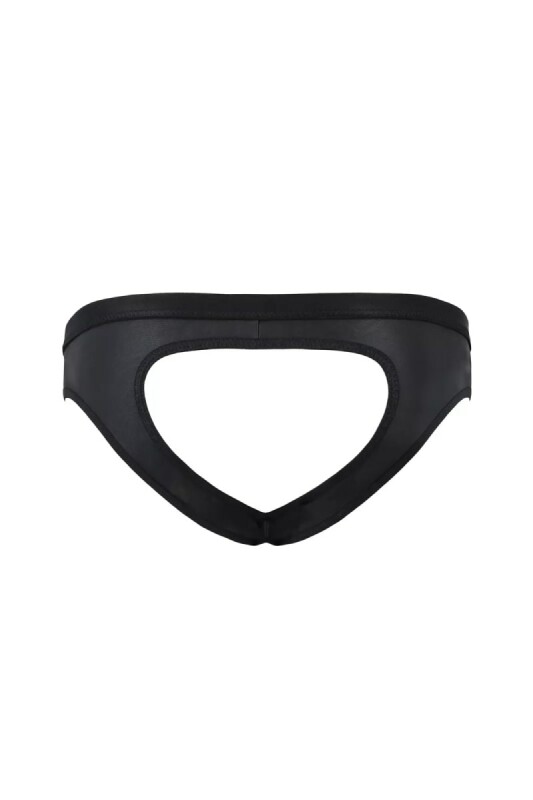 Чоловічі труси бріфи Slip Open Joe, L/XL, з інтимним вирізом, чорного кольору - Зображення 2