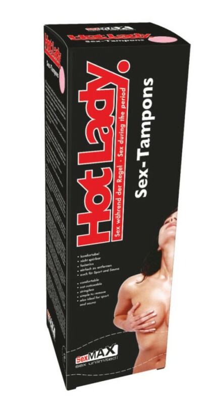 Тампони для сексуJoy Division Hot Lady рожеві, 8 шт - Зображення 1
