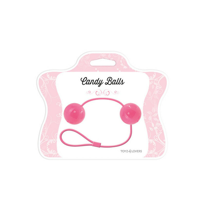 Вагінальні кульки Toyz4Lovers Candy Balls, рожеві, 59 грам - Зображення 1