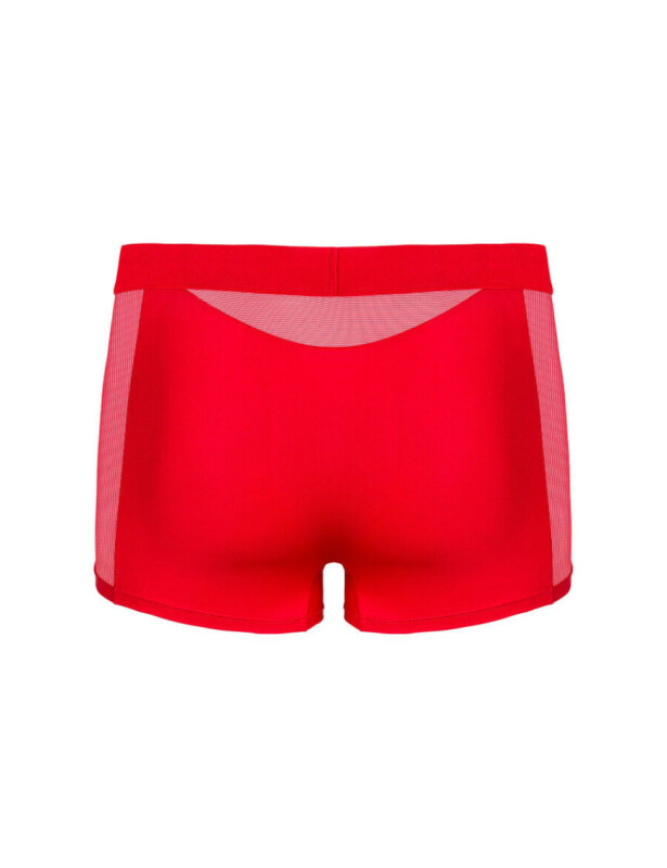 Труси чоловічі L/XL Obsessive Boldero, з сіточкою, червоні - Изображение 3