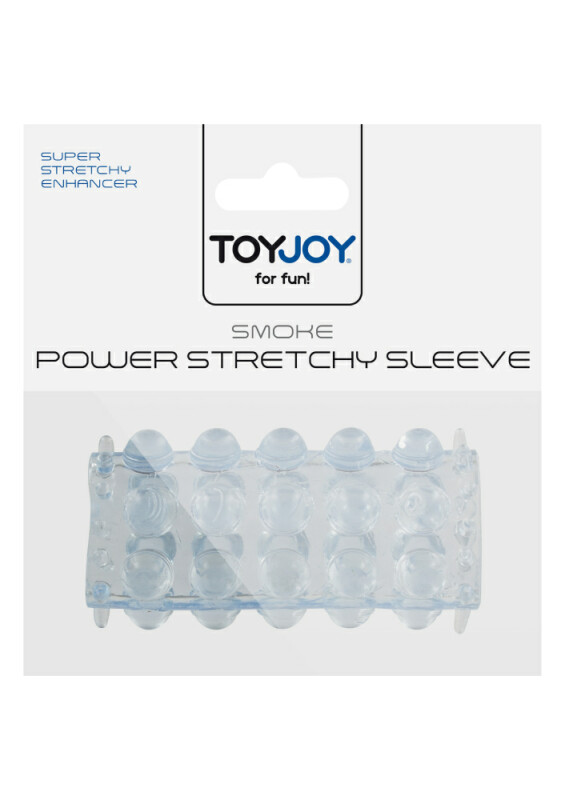 Насадка на пеніс Toy Joy, рельєфна, блакитна, 6.5 х 2 см - Зображення 1
