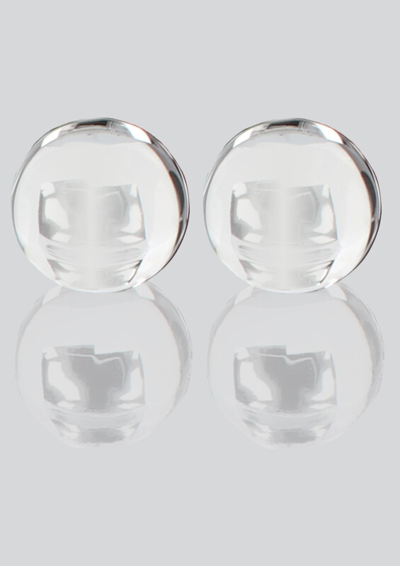 Вагінальні кульки TOYJOY Pearl Drops, скляні, 3 см - Зображення 2