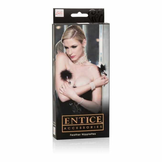 Зажими для сосків California Exotic Novelties, чорні - Зображення 1
