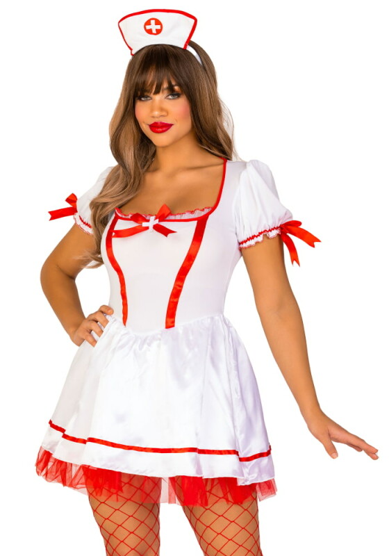 Костюм медсестри для рольової гри Leg Avenue Naughty Nurse Costume, розмір M