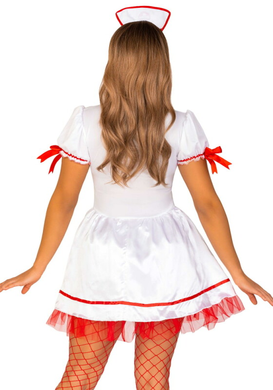Костюм медсестри для рольової гри Leg Avenue Naughty Nurse Costume, розмір M - Зображення 1