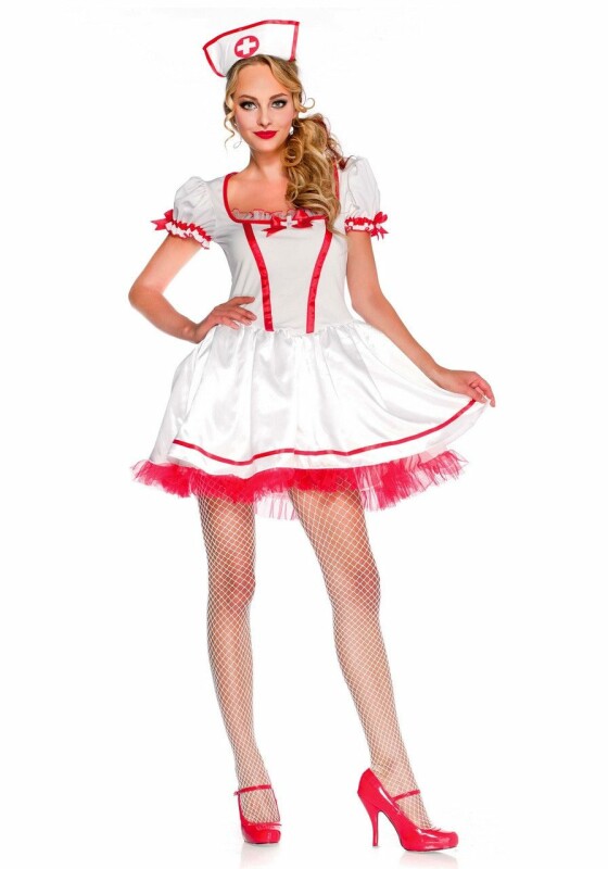 Костюм медсестри для рольової гри Leg Avenue Naughty Nurse Costume, розмір M - Зображення 8