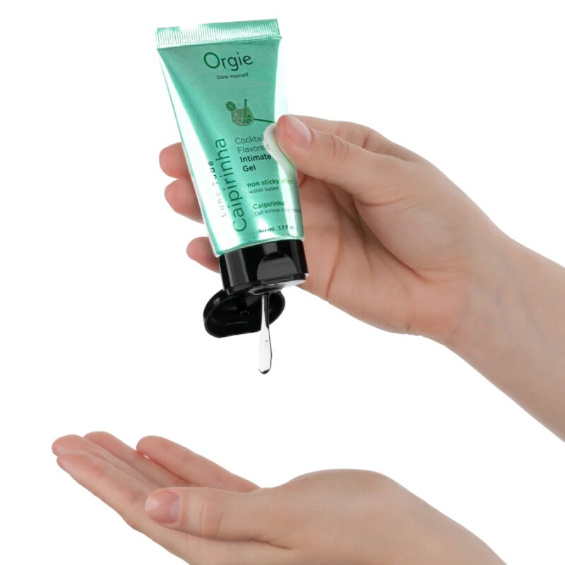 Їстівний лубрикант Orgie Lube Tube зі смаком Кайпірінья, 50 мл - Зображення 2