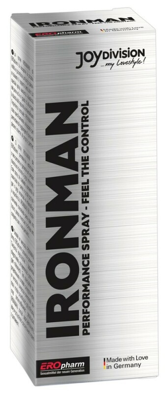 Спрей-пролонгатор Joy Division Ironman для члена, збудливий, 30 мл - Зображення 2