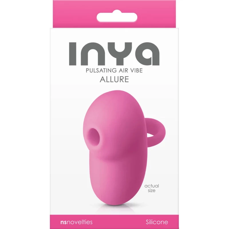 Вакуумний стимулятор клітора, INYA ALLURE PINK, рожевий - Зображення 2