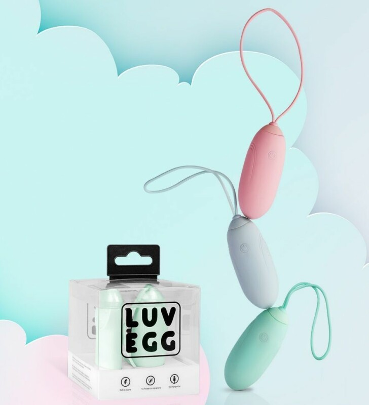 Віброяйце з дистанційним пультом Luv Egg, силіконове, рожеве, 6.5 х 3.5 см - Зображення 7
