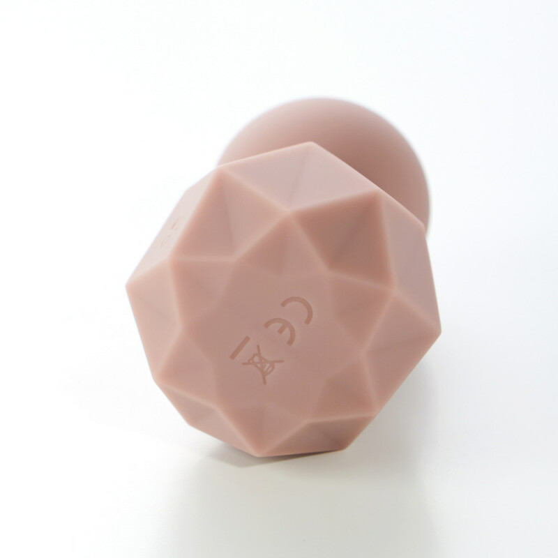 Вібратор для клітора Sweet Em Crystal у формі кристала з гранями, рожевий, 8 х 4.8 см - Зображення 2