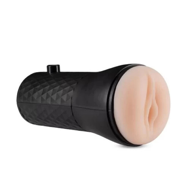 Мастурбатор реалістичний у колбі M for Men Torch Thrill бежевий, 24.1 см - Зображення 1