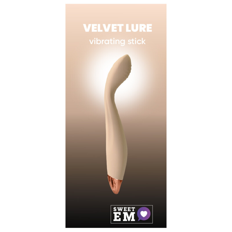 Вібратор для точки G Sweet Em Vibrating Stick жовтий, 18.5 х 3 см - Зображення 1