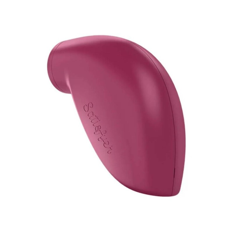Вакуумний стимулятор клітора Satisfyer One Night Stand одноразовий, бордовий, 7.2 х 3.2 см - Зображення 3