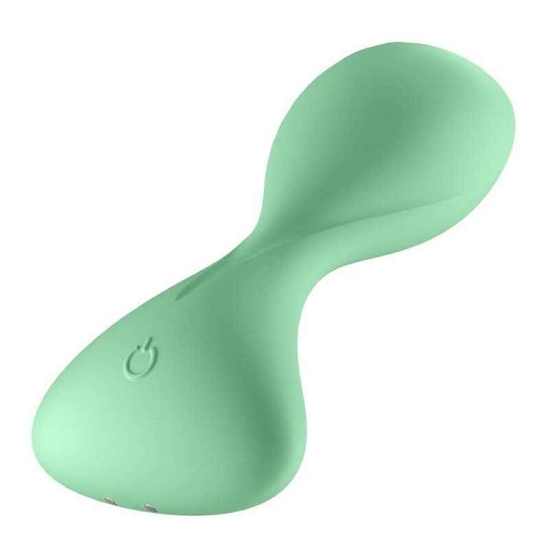 Анальний вібратор Satisfyer Trendsetter з додатком, зелений, 11.2 х 5 см - Зображення 2
