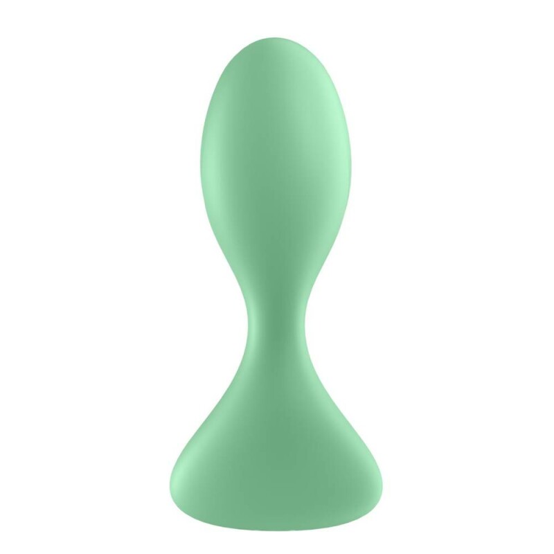 Анальний вібратор Satisfyer Trendsetter з додатком, зелений, 11.2 х 5 см - Зображення 4