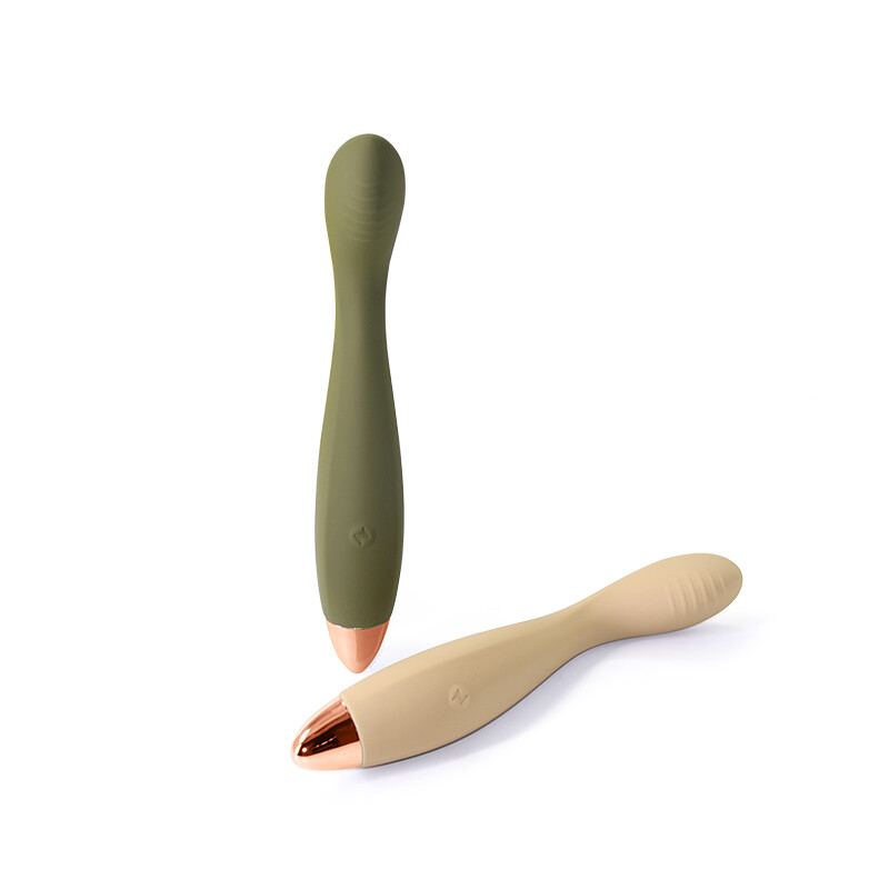 Вібратор для точки G Sweet Em Vibrating Stick зелений, 18.5 х 3 см - Зображення 3