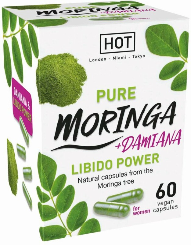 Капсули для підвищення лібідо HOT Premium Moringa жіночі, 60 шт - Зображення 1