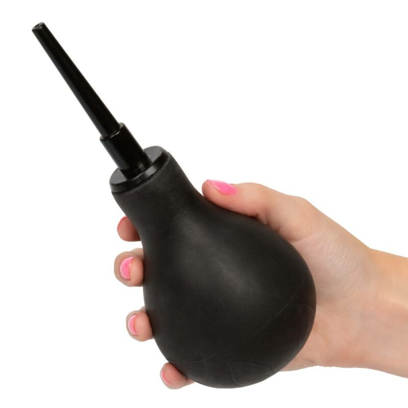 Анальний душ One Way Valve CalExotics чорний, 29.7 х 2.5 см - Зображення 6