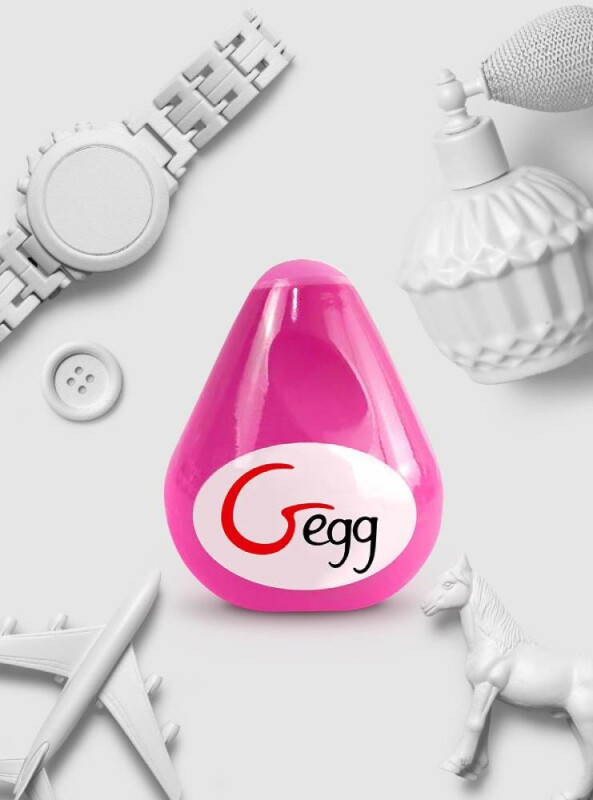 Мастурбатор нереалістичний Gvibe Gegg, рожевий, 6.5 х 5 см - Зображення 8