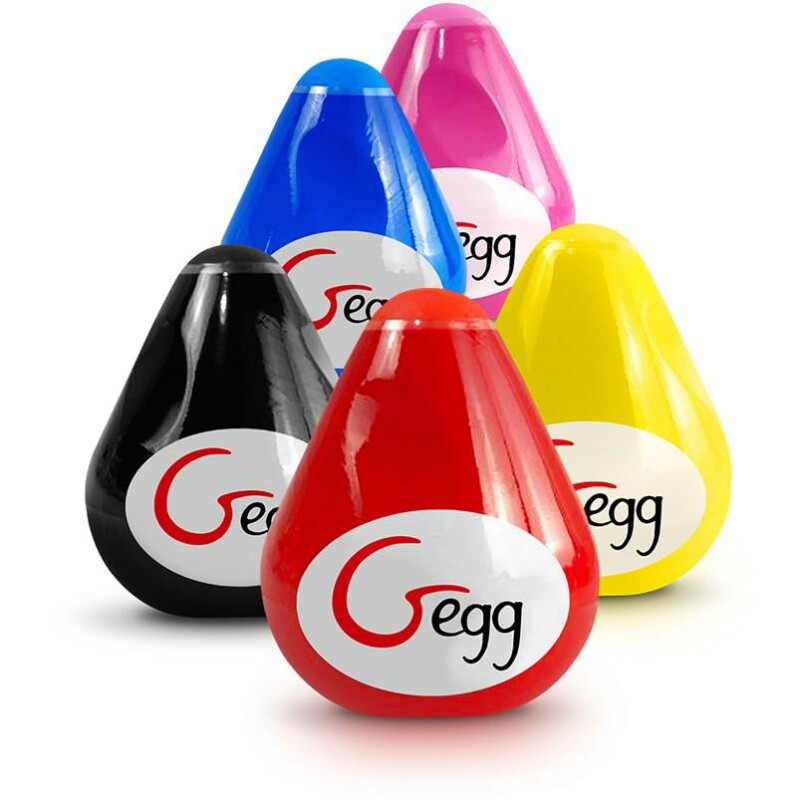 Мастурбатор нереалістичний Gvibe Gegg, жовтий, 6.5 х 5 см