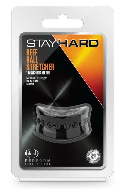 STAY HARD BEEF BALL STRETCHER BLACK - Зображення 1