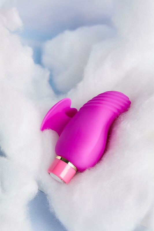 Вібратор на палець Aria Blush, силіконовий, рожевий - Зображення 7