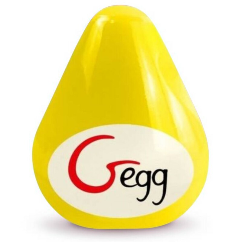Мастурбатор нереалістичний Gvibe Gegg, жовтий, 6.5 х 5 см - Зображення 4