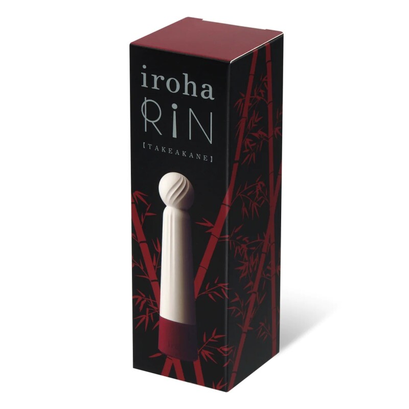Вібратор для точки G Rin Akane Iroha, силіконовий, біло-рожевий, 15 х 3.5 см - Изображение 1