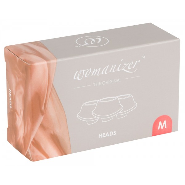 Набір насадок на Womanizer Premium, Liberty, Starlet, Classic, малинові, розмір М - Зображення 1