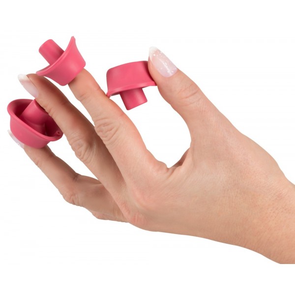 Набір насадок на Womanizer Premium, Liberty, Starlet, Classic, малинові, розмір М - Зображення 2