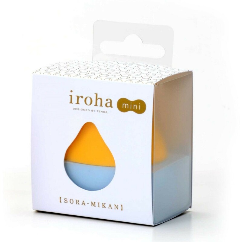 Вібратор для клітора Iroha Mini, жовто-блакитний - Зображення 1