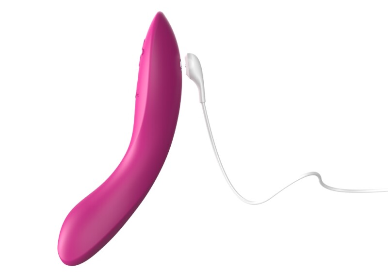 Вібратор для точки G Rave 2 We-Vibe, силіконовий, рожевий, 19.3 х 3 см - Зображення 7