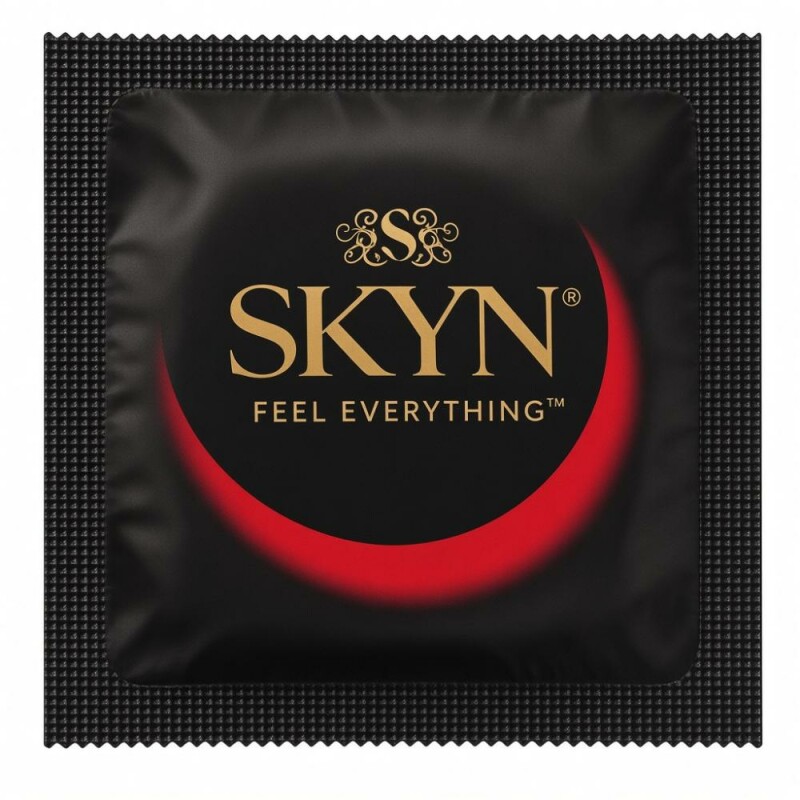 Презервативи з рельєфом Skyn Intense Feel, безлатексні (полізопрен), 10 шт - Зображення 1