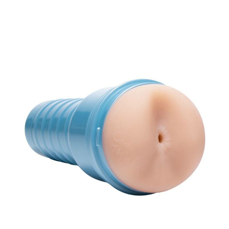 Маструбатор анус з кібершкіри в колбі FleshLight Fleshjack Boys Cade Maddox, бежевий, 24.8 см - Зображення 4