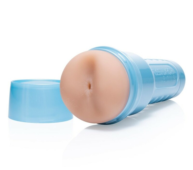 Маструбатор анус з кібершкіри в колбі FleshLight Fleshjack Boys Cade Maddox, бежевий, 24.8 см - Зображення 3