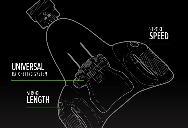 Адаптер для мастурбаторів Fleshlight Universal Launch Stroking Simulator, автоматичний з фрикціями, з тримачем для смартфона - Зображення 8