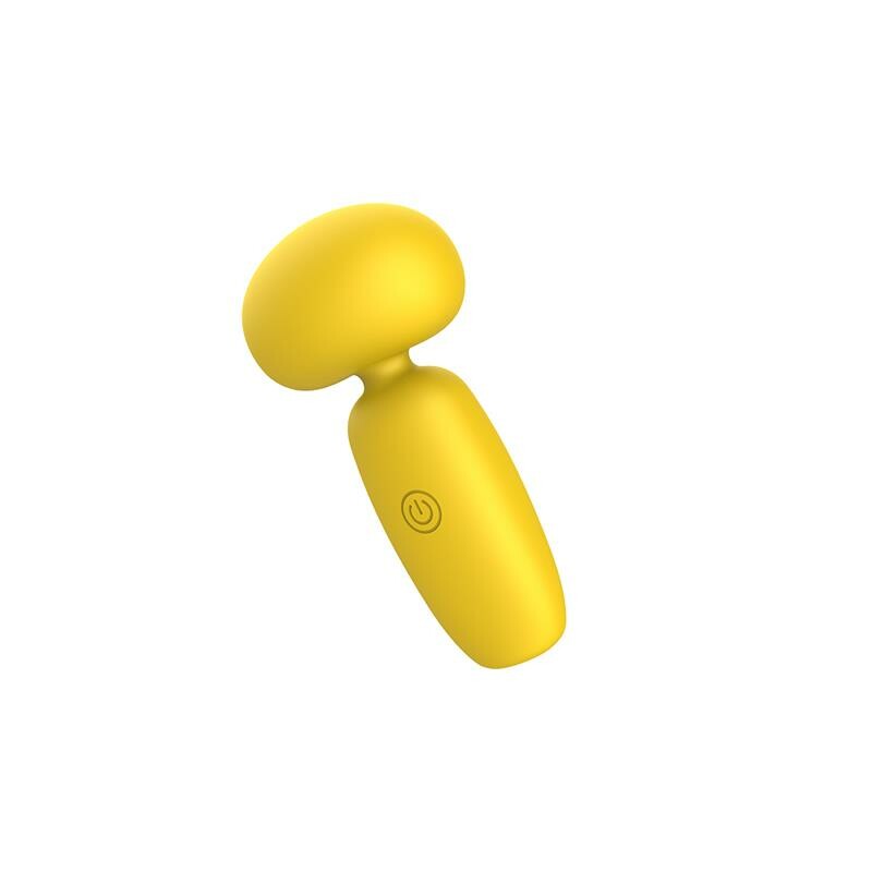 Міні вібратор масажер Chisa Buster, жовтий, 9.4 х 4.5 см - Зображення 3