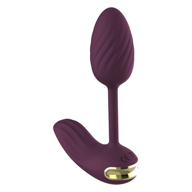 Віброяйце гнучке з пультом управління Dream Toys Essentials, фіолетове - Зображення 2