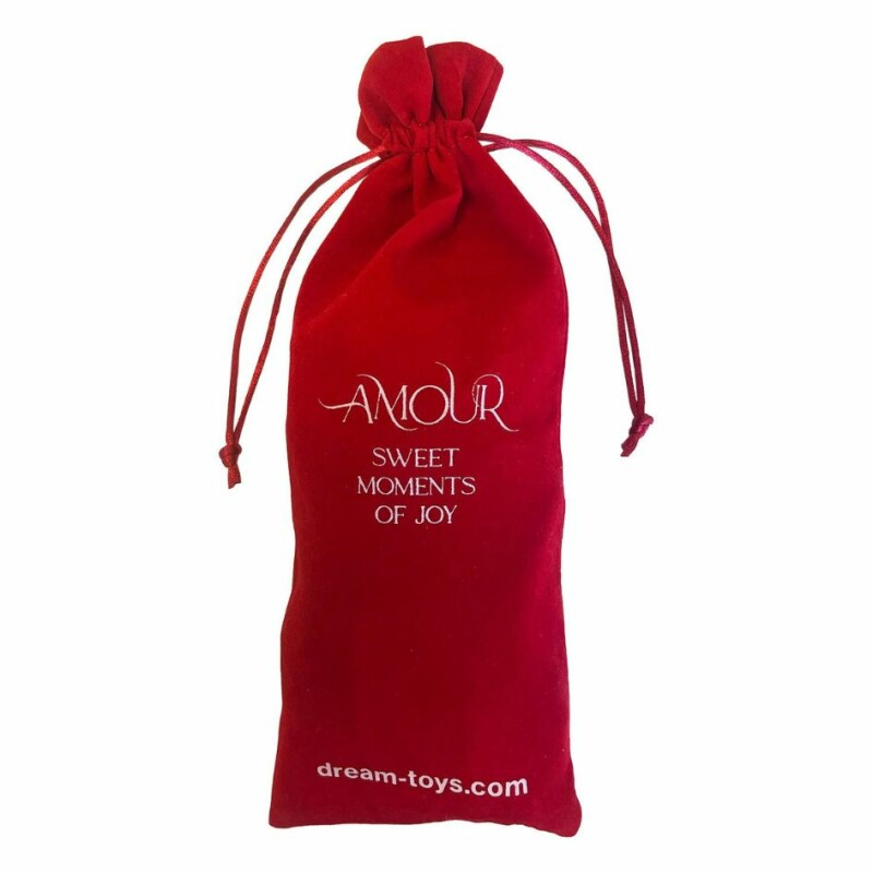 Вібратор кролик Dream Toys Amour Camille червоний, 22 х 4.1 см - Зображення 5