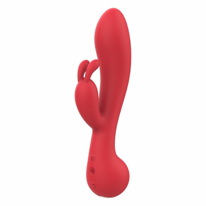 Вібратор кролик Dream Toys Amour Camille червоний, 22 х 4.1 см - Зображення 3