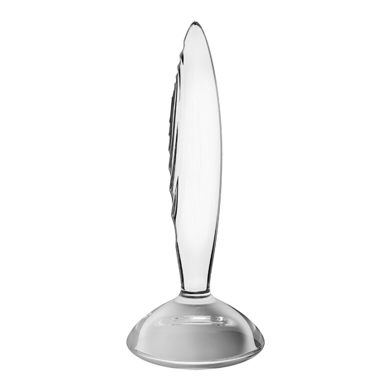 Анальна пробка Satisfyer Sparkling Crystal скляна, 21 х 3.5 см - Зображення 3