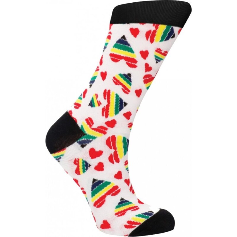 Шкарпетки Shots Sexy Socks Happy Hearts, різнокольорові, 36-41 - Зображення 3