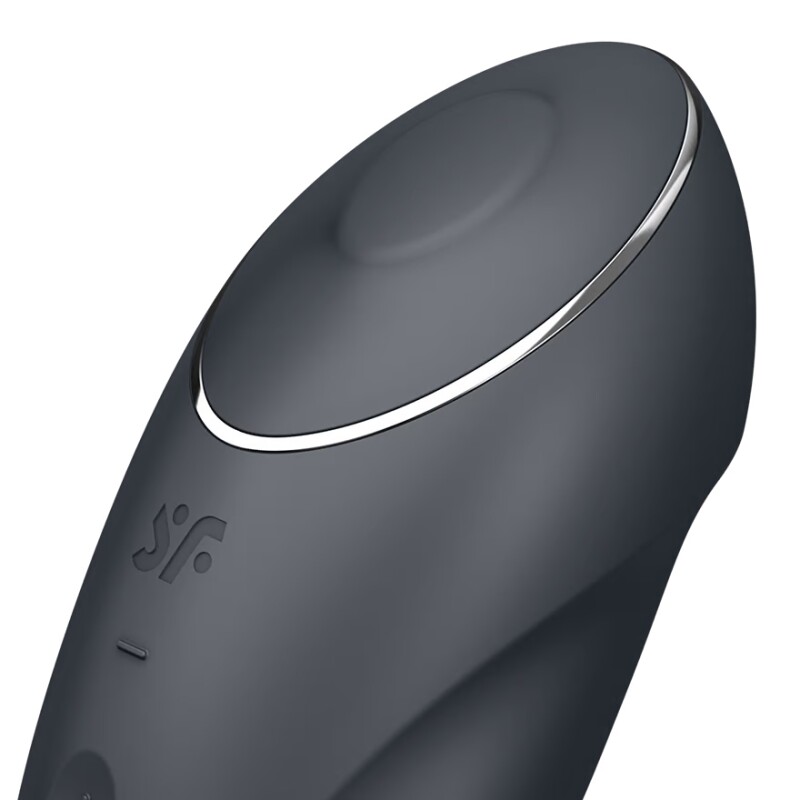 Вібратор Satisfyer Tap &amp; Climax 1 для клітора, чорний, 11 х 4.8 см - Зображення 4