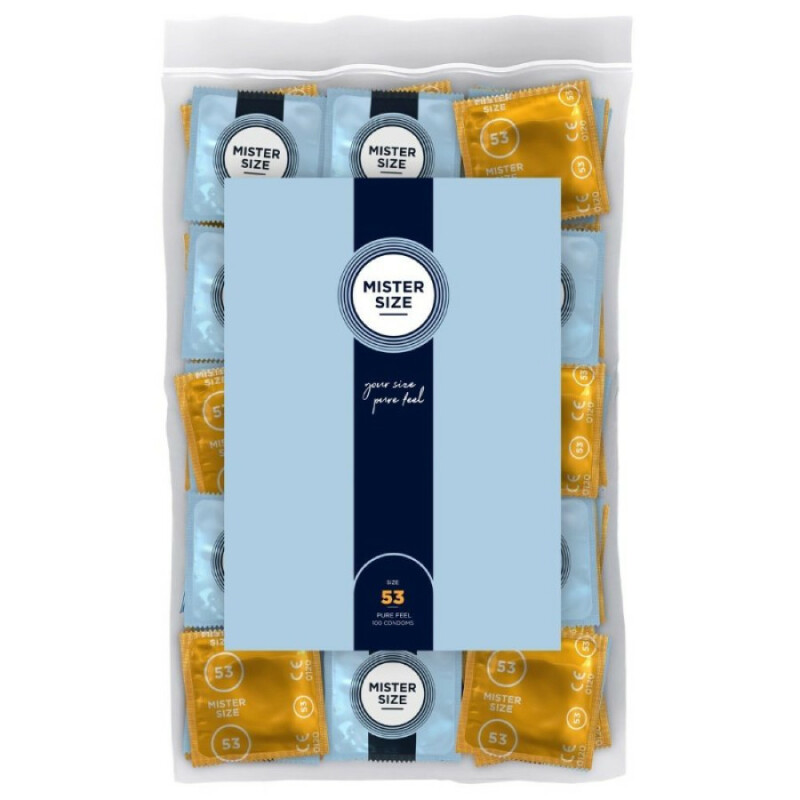 Презервативи латексные Mister Size Regular 53 мм, 1 шт