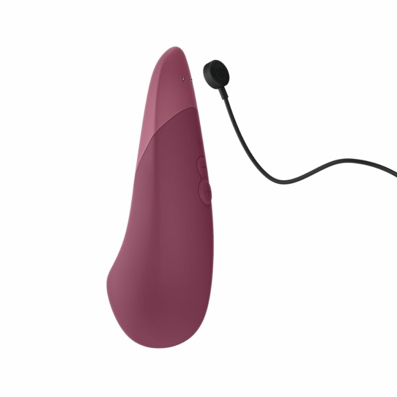 Вібратор безшумний Womanizer Vibe Dusky Pink для клітора, рожевий, 14.5 см х 4.3 см - Зображення 4