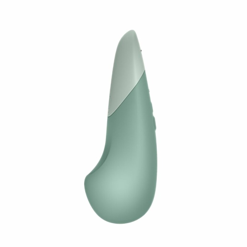 Вібратор безшумний Womanizer Vibe Sage для клітора, зелений, 14.5 см х 4.3 см - Зображення 3